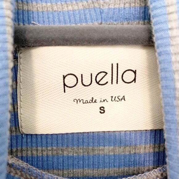 5/$25 Anthro Puella striped turtleneck tunic S - Picture 3 of 8